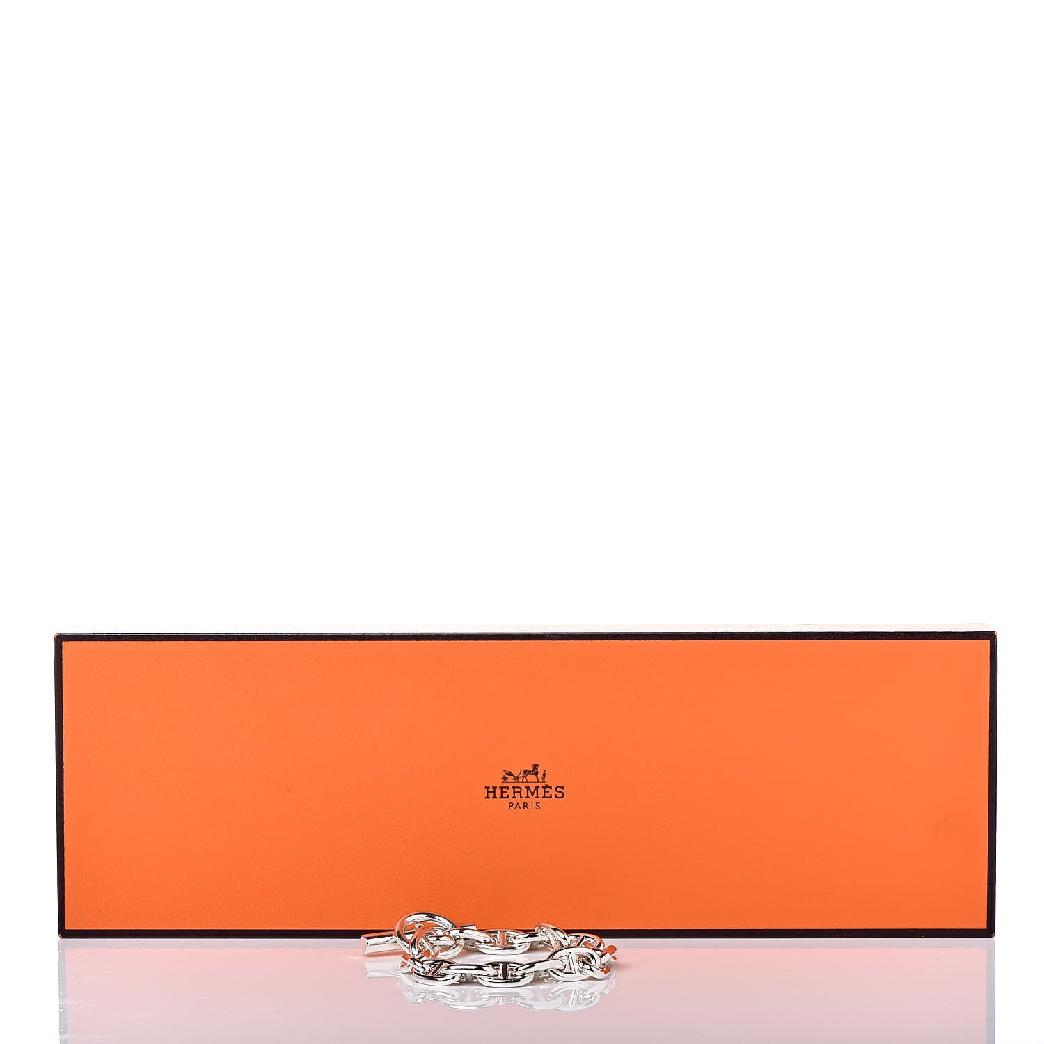 Hermes Sterling Silver PM Chaine D'Ancre Bracelet 6 of 6