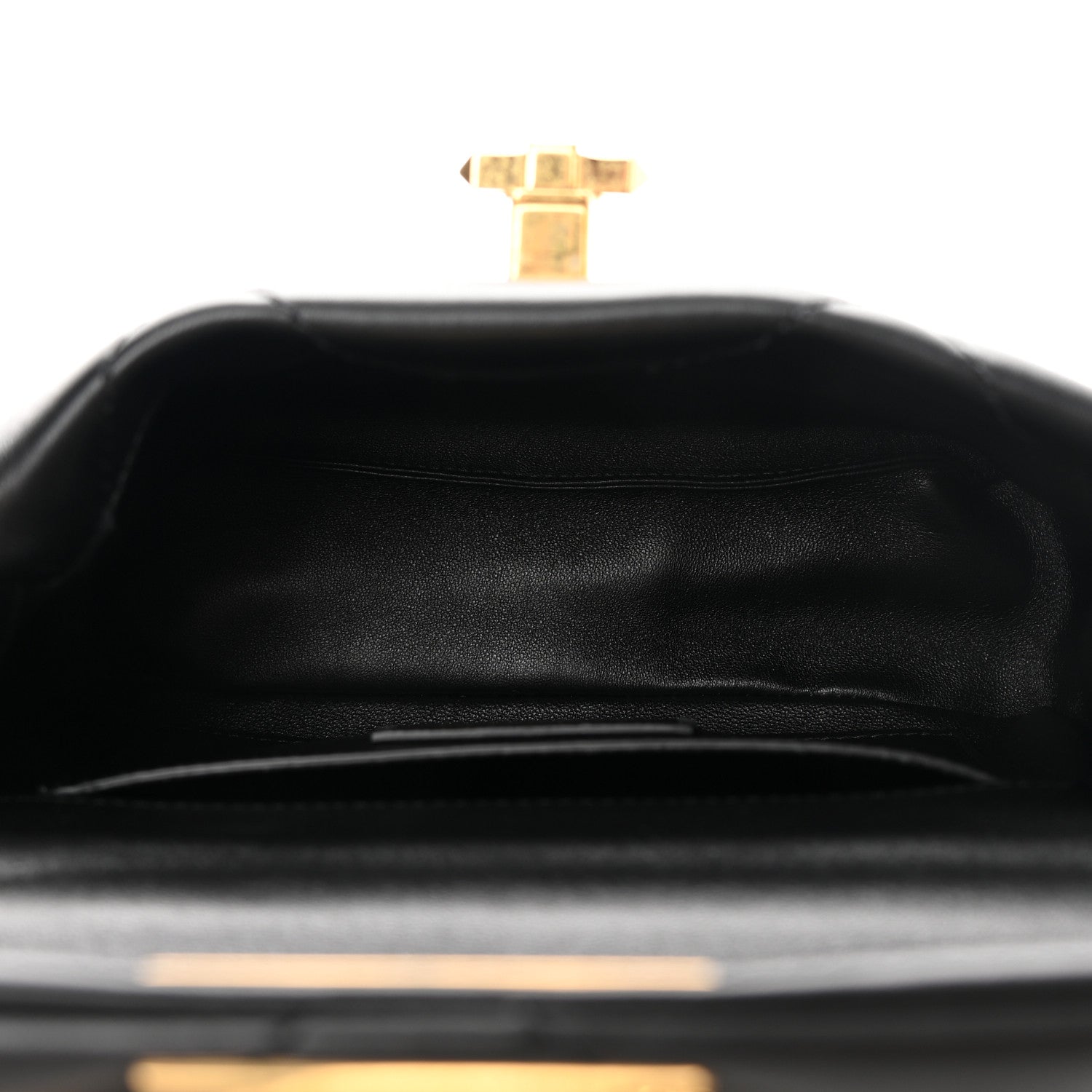 Valentino Garavani Nappa Small Roman Stud Shoulder Bag Black 5 of 10