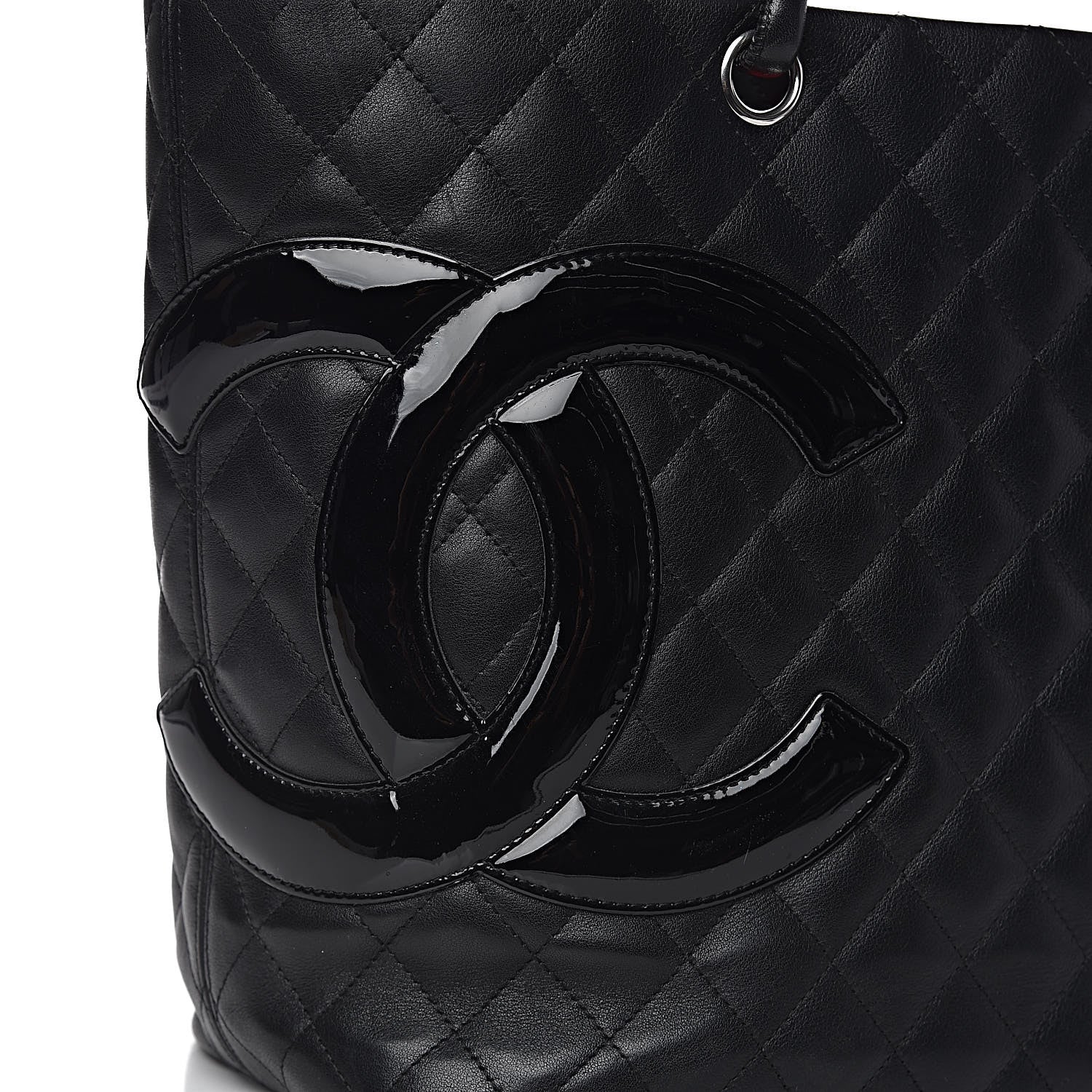 Chanel Calfskin Quilted Large Cambon Tote Black 16 of 16