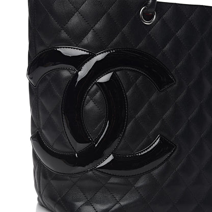 Chanel Calfskin Quilted Large Cambon Tote Black 16 of 16