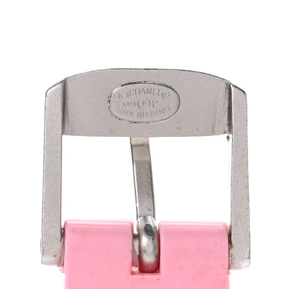 Chanel CC Rubber Bracelet Pink Red 4 of 4