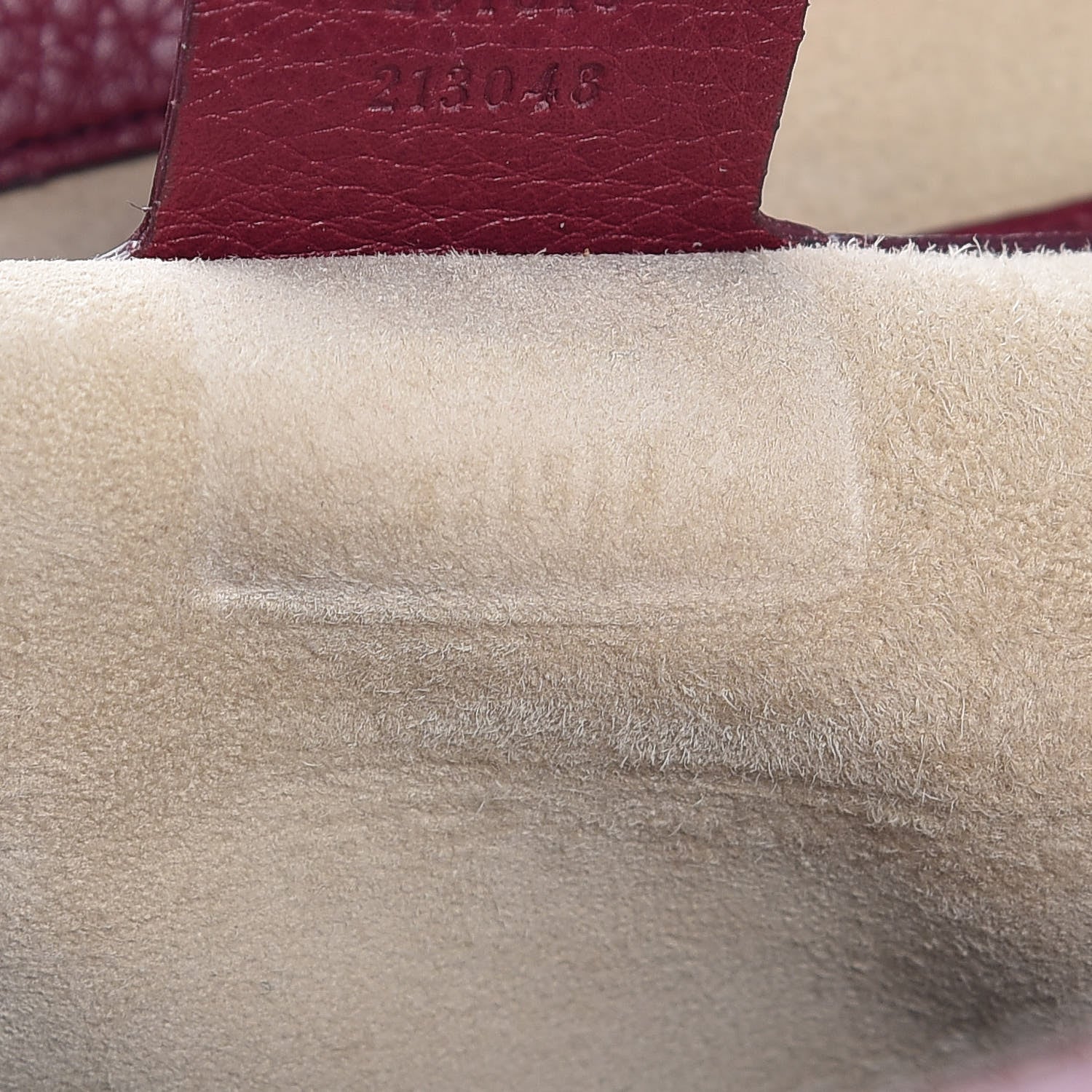 Gucci Cellarius Calfskin Medium 1973 Top Handle Satchel Cherry Gloss 8 of 15