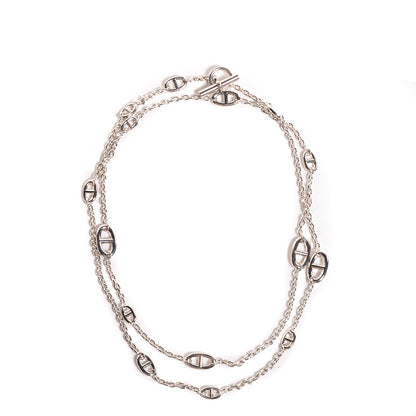 Hermes Sterling Silver Farandole Necklace 120 1 of 3