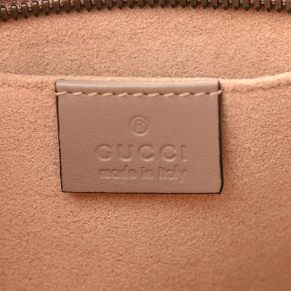 Gucci Calfskin Matelasse Small GG Marmont Chain Shoulder Bag Porcelain Rose 6 of 15