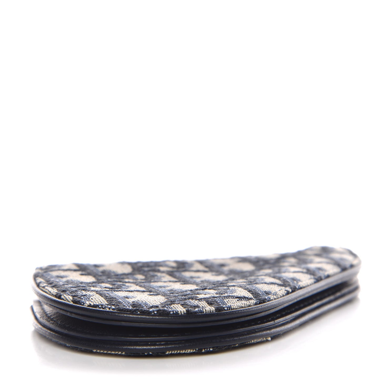 Oblique Saddle Coin Purse Blue