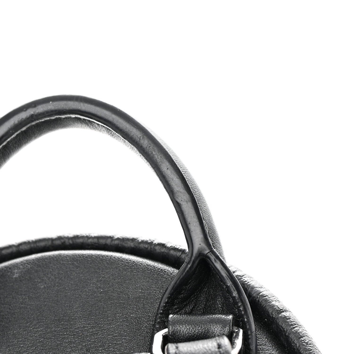 MCM Visetos Side Stud X-Mini Stark Bebe Boo Backpack Black 17 of 22
