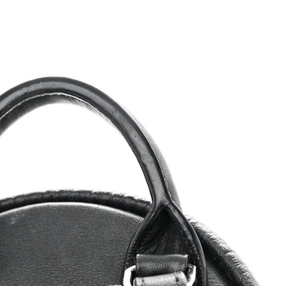 MCM Visetos Side Stud X-Mini Stark Bebe Boo Backpack Black 17 of 22