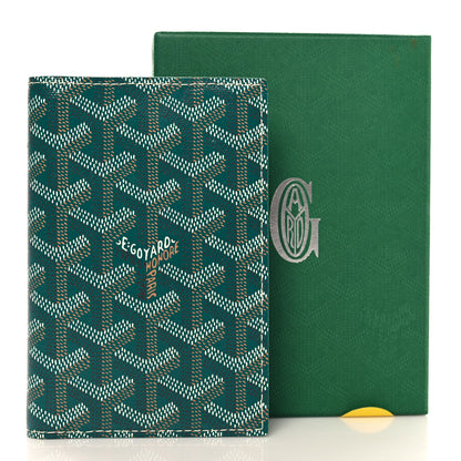 Goyard Goyardine Grenelle Passport Wallet Green 7 of 7