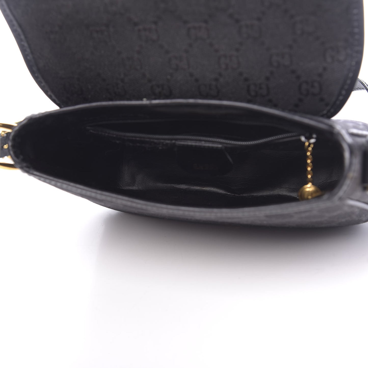Monogram Shoulder Bag Black