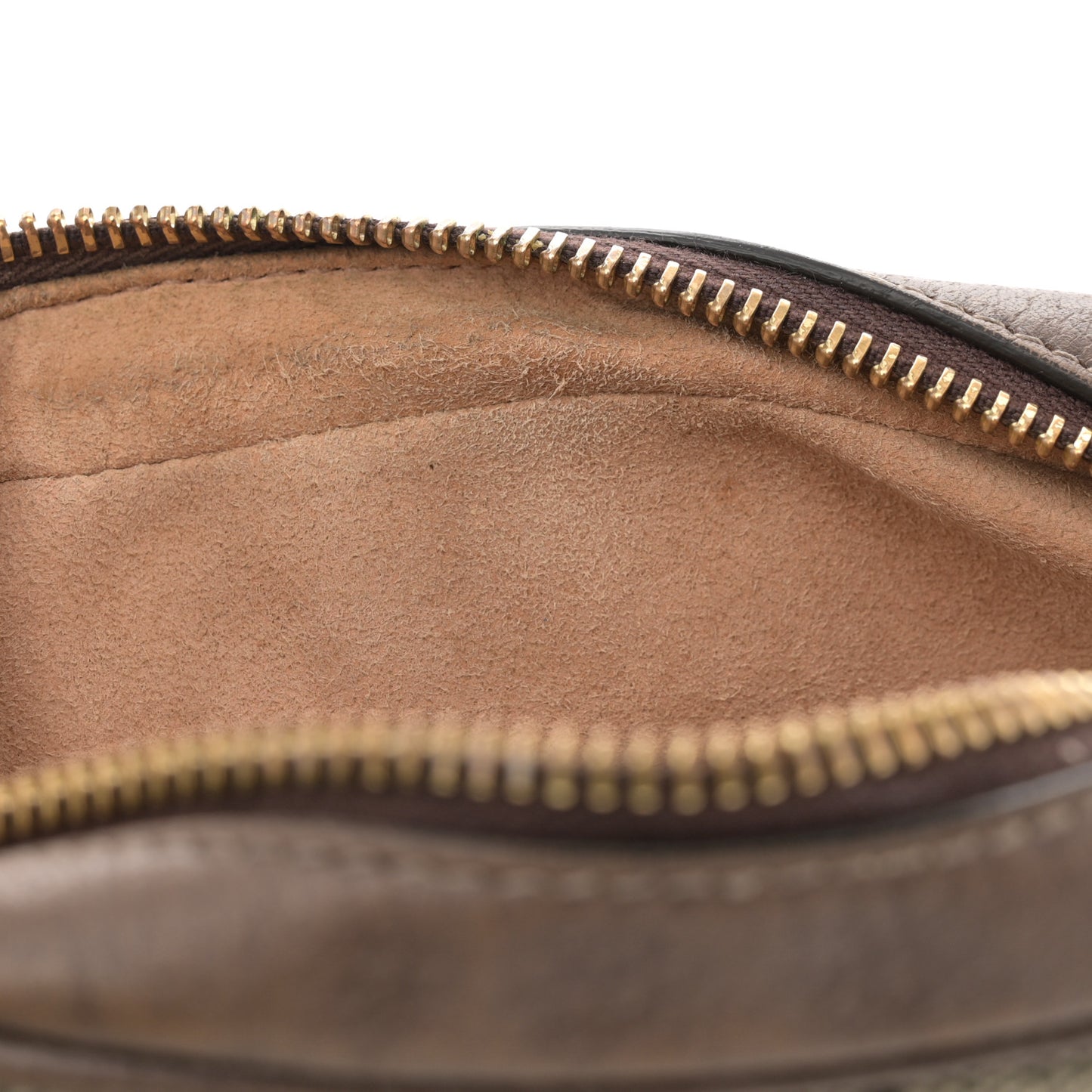 GG Supreme Monogram Web Mini Ophidia Shoulder Bag Brown