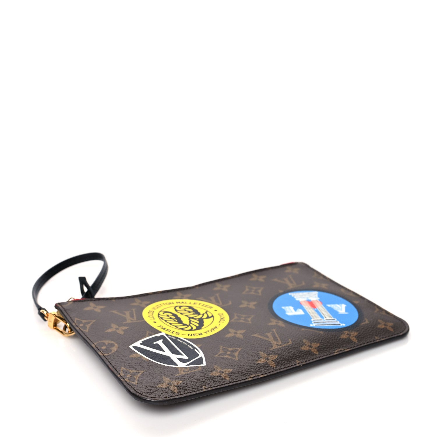Louis Vuitton Monogram World Tour Neverfull MM GM Pochette 4 of 7