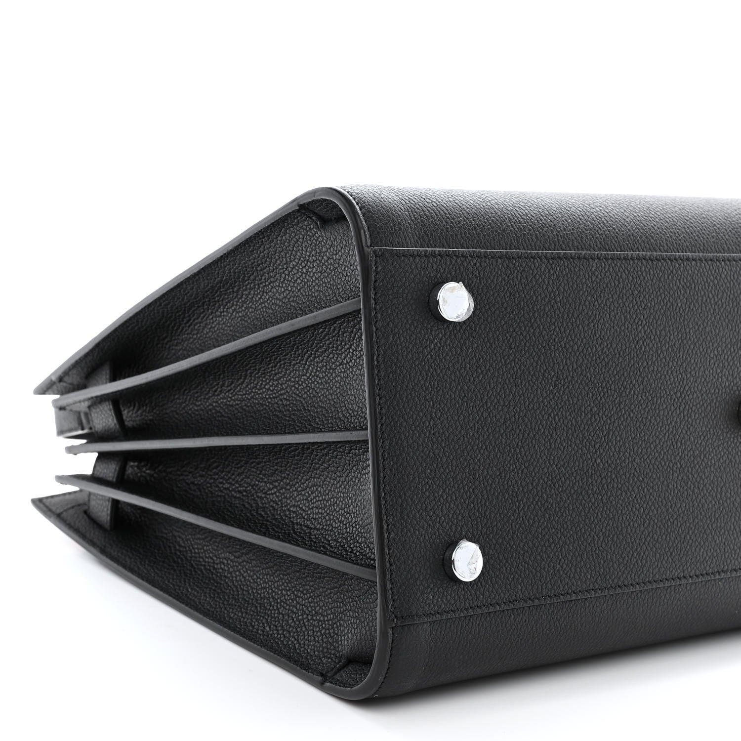 Saint Laurent Grained Calfskin Small Sac De Jour Black 9 of 10