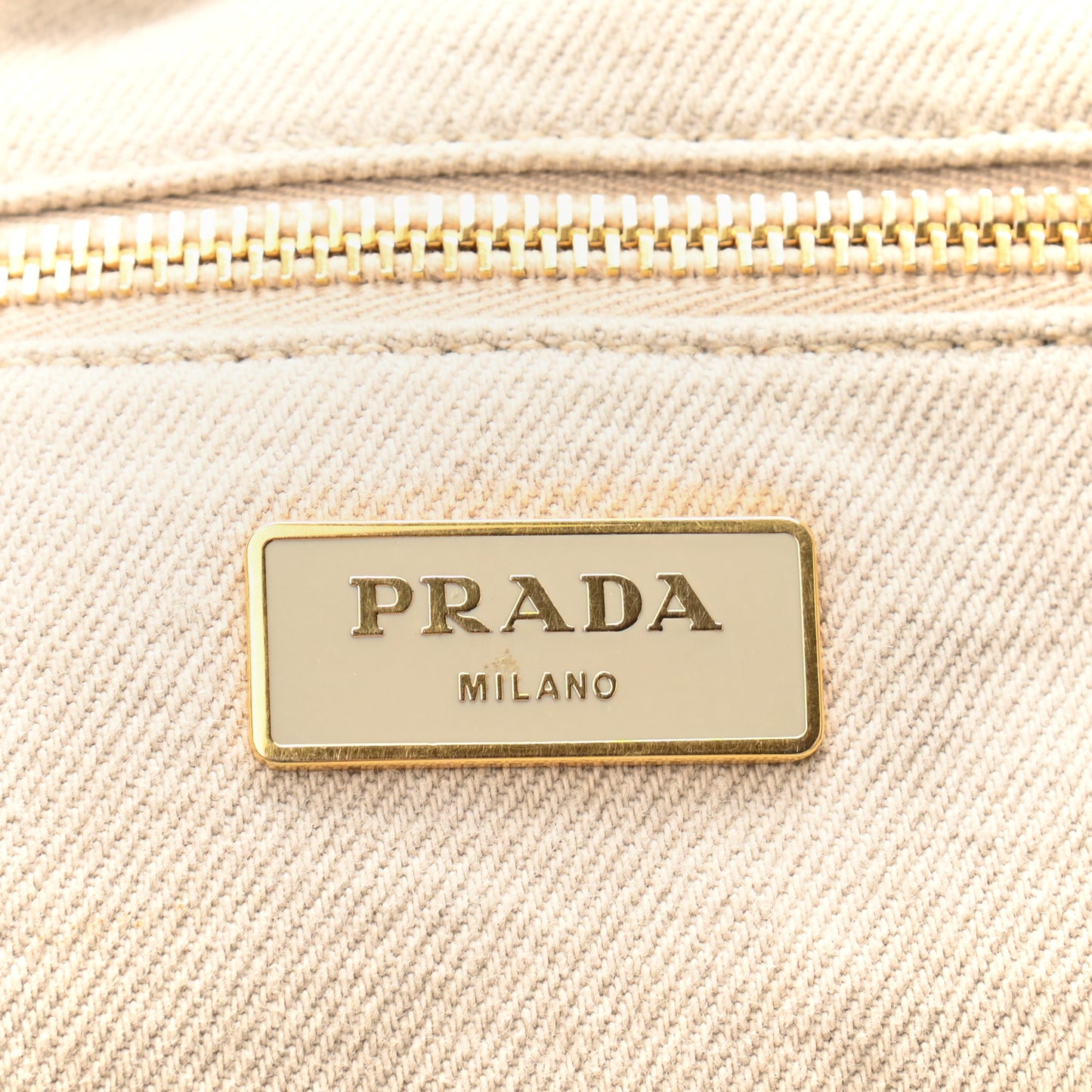 Canapa Logo Shopping Tote Naturale