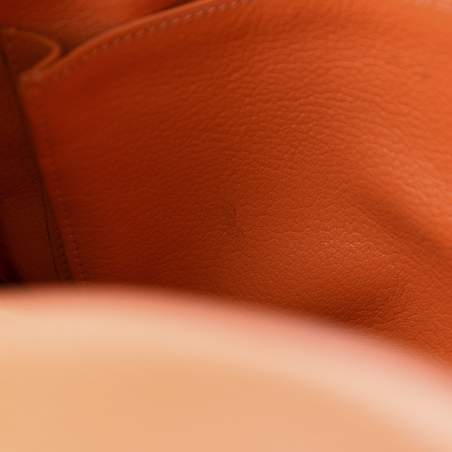 Hermes Togo Kelly Retourne 32 Orange 10 of 13