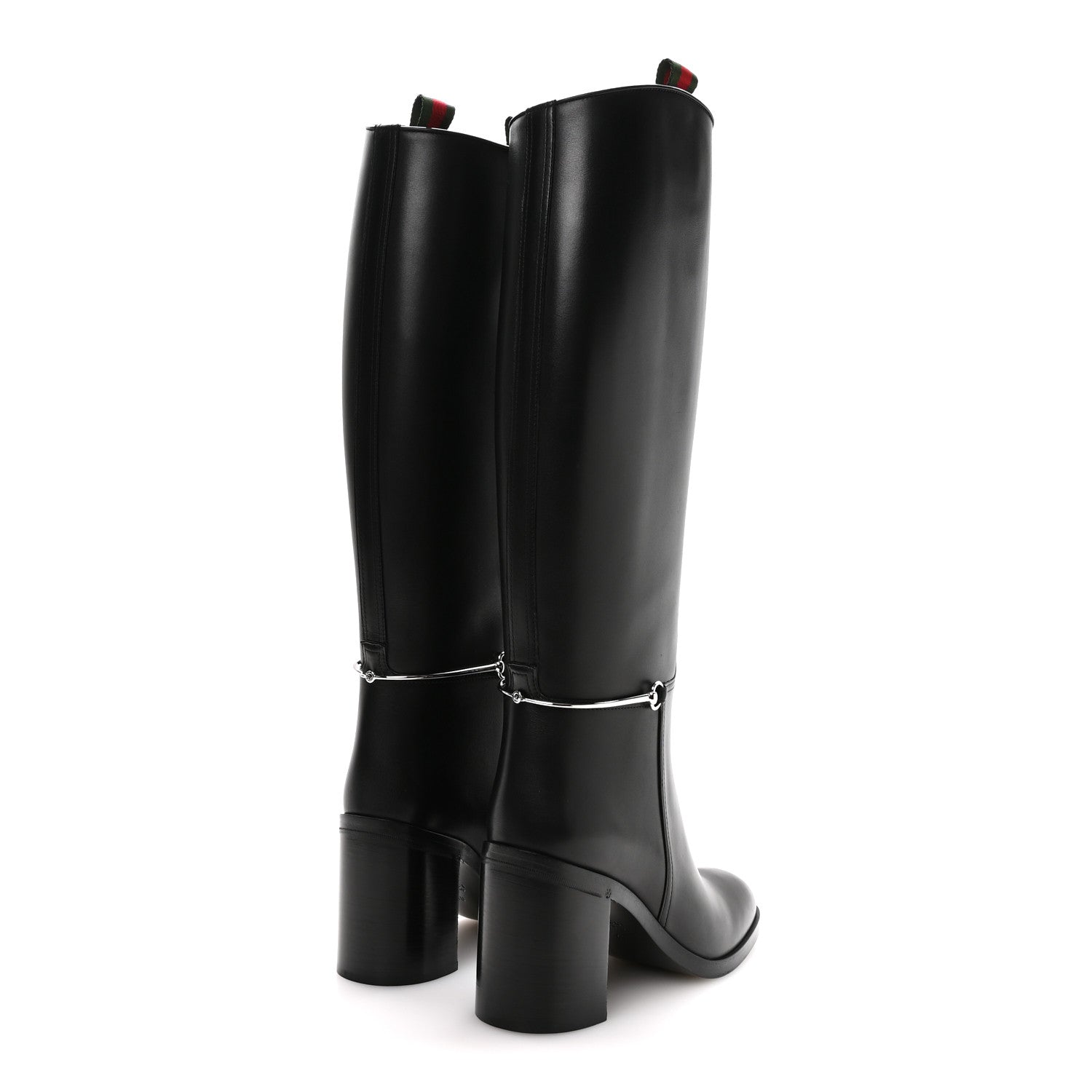 Gucci Marot Lux Charlotte Knee High 40 Black 5 of 9