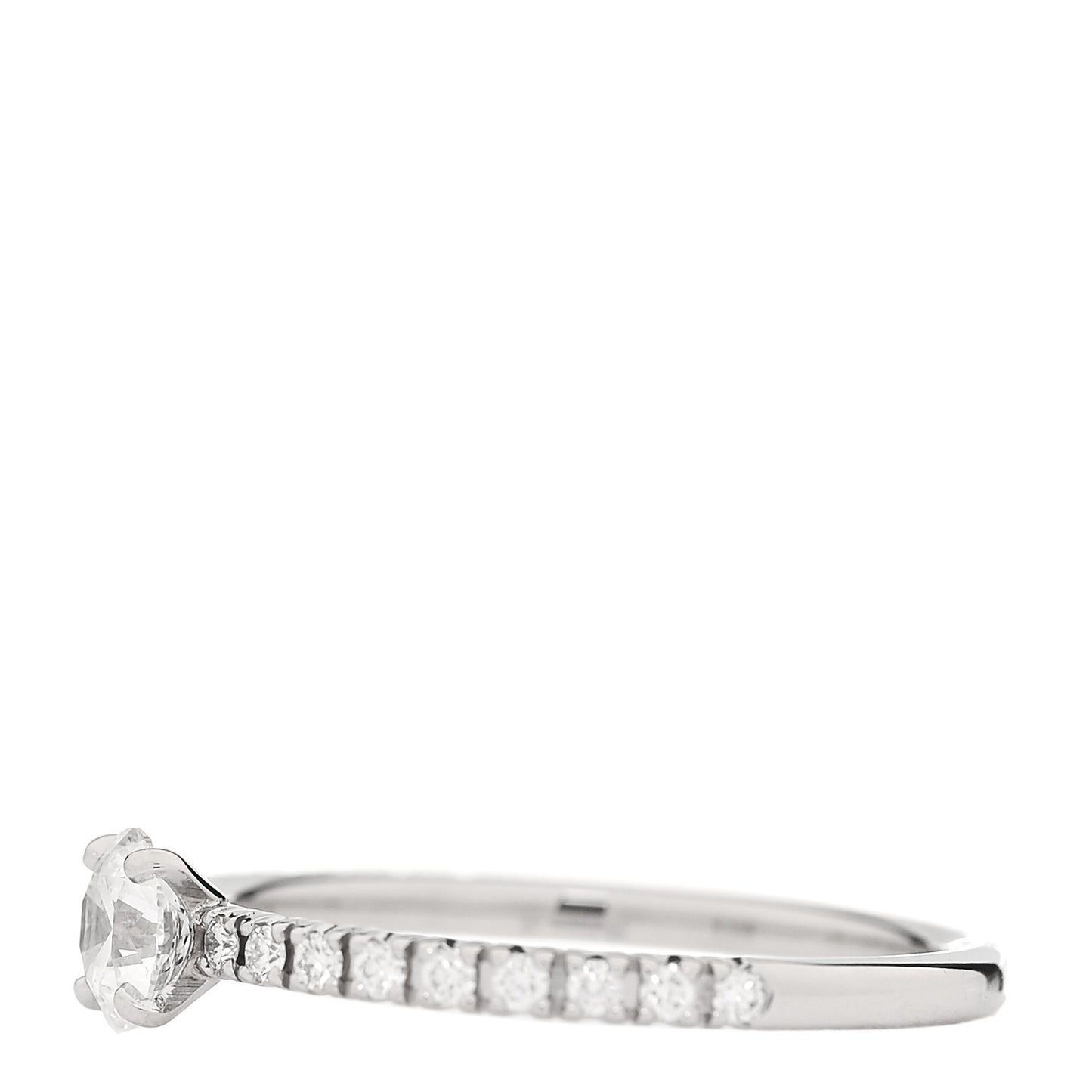 Platinum Diamond .26ct Etincelle De Cartier Solitaire Engagement Ring 46 3.75