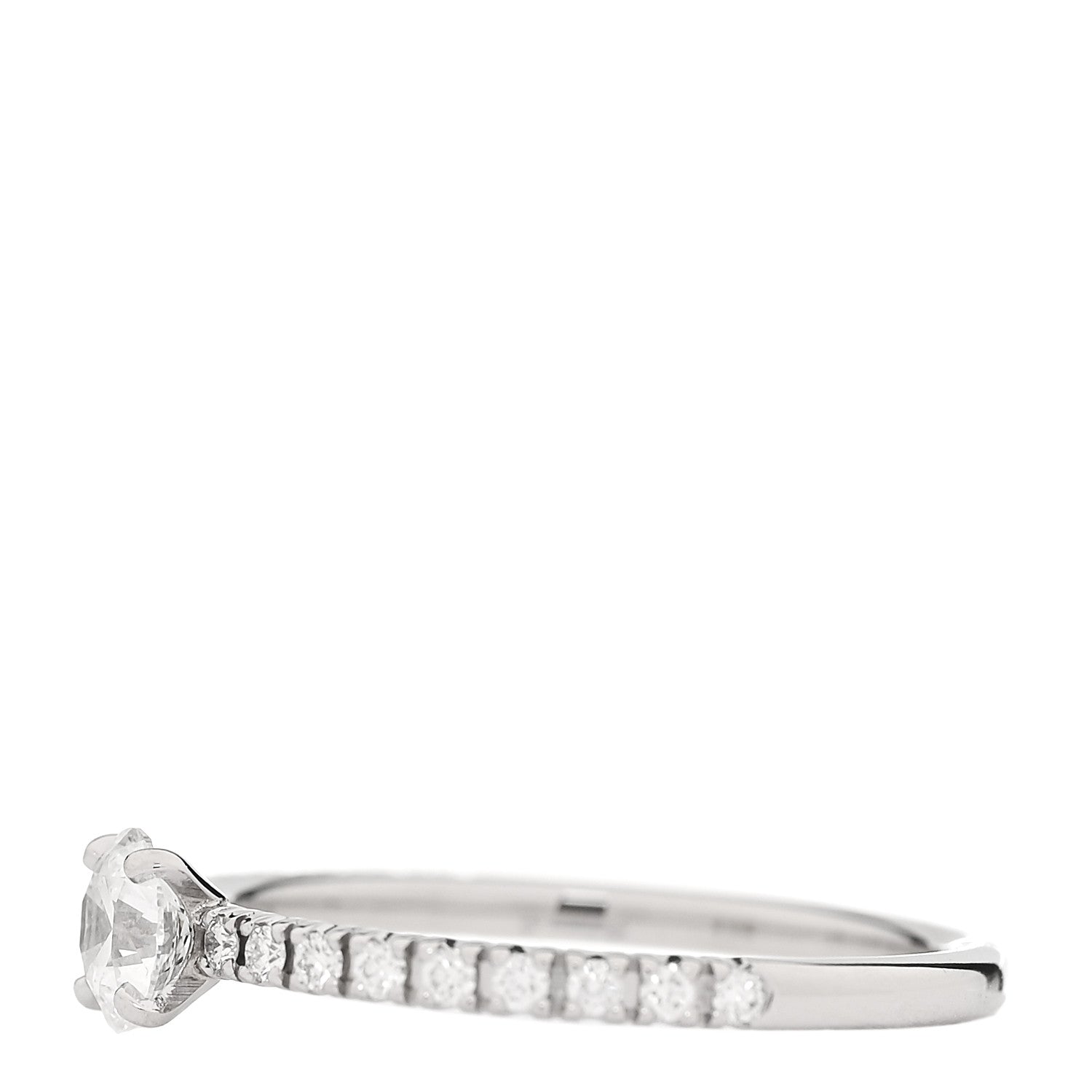 Cartier Platinum Diamond .26ct Etincelle De Cartier Solitaire Engagement Ring 46 3.75 3 of 6