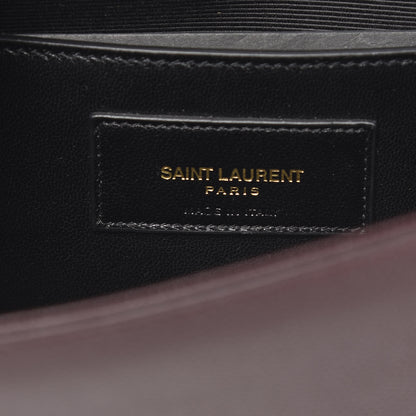 Saint Laurent Grain De Poudre Classic Monogram Cassandre Clutch Amaranto 7 of 9