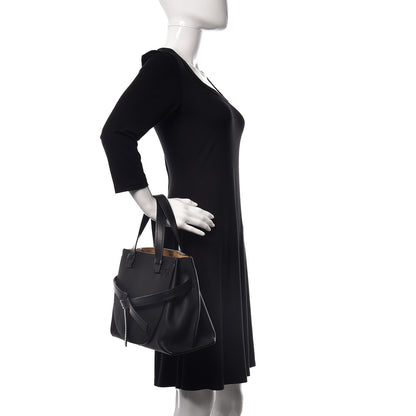 Loewe Calfskin Small Gate Tote Black 3 of 9