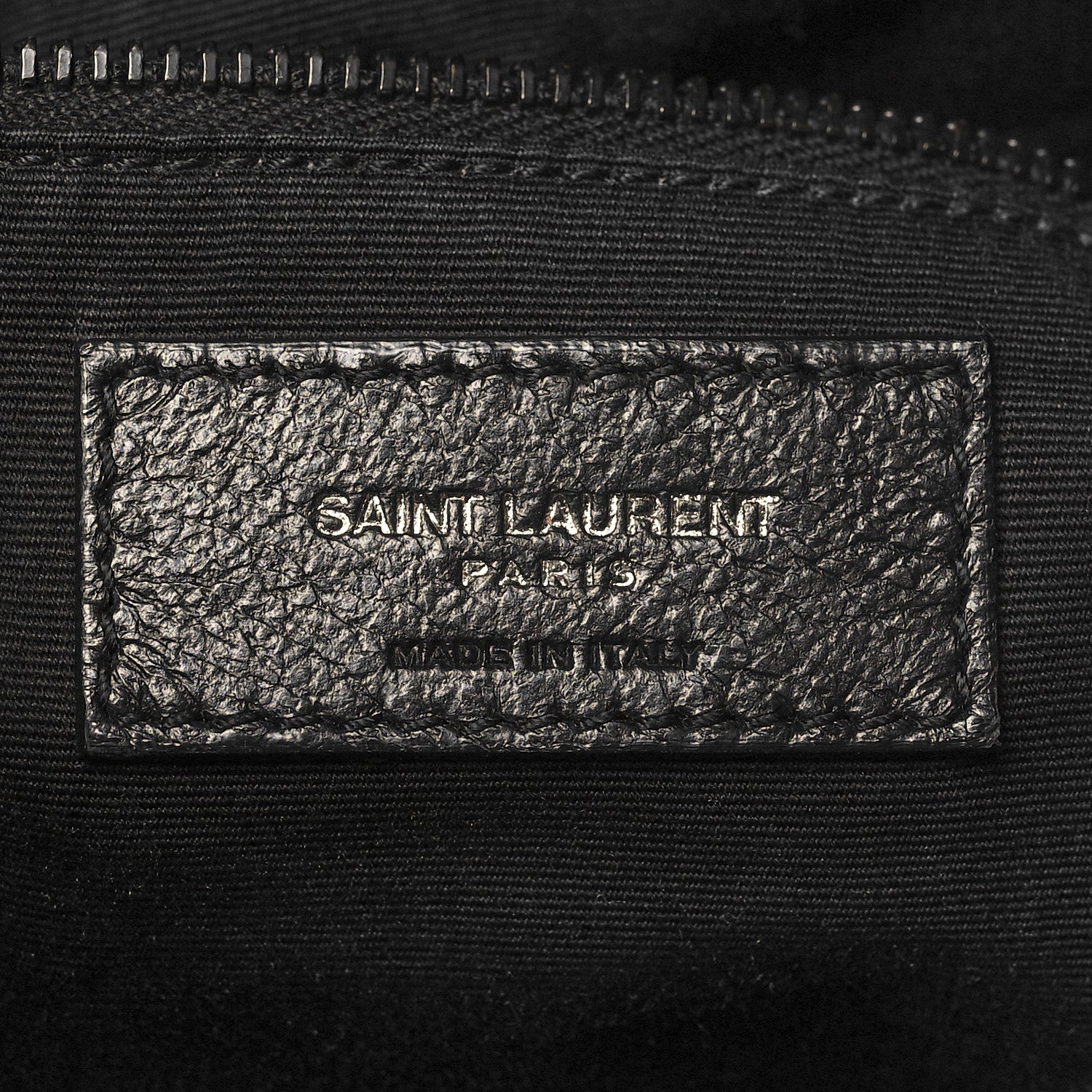 Saint Laurent Crinkled Calfskin Matelasse Monogram Large Niki Shopper Tote Black 6 of 12