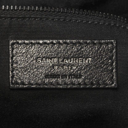 Saint Laurent Crinkled Calfskin Matelasse Monogram Large Niki Shopper Tote Black 6 of 12
