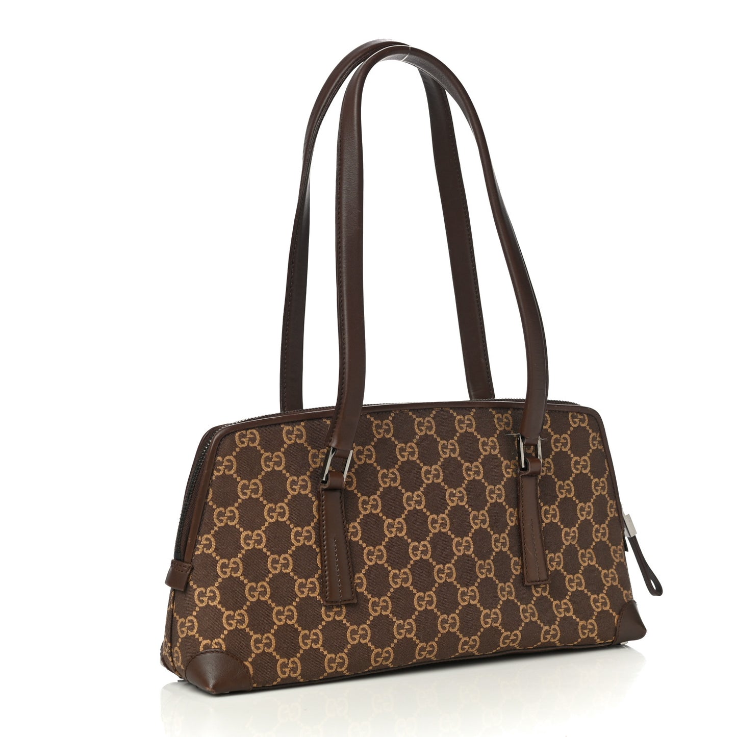 Monogram Shoulder Bag Dark Brown