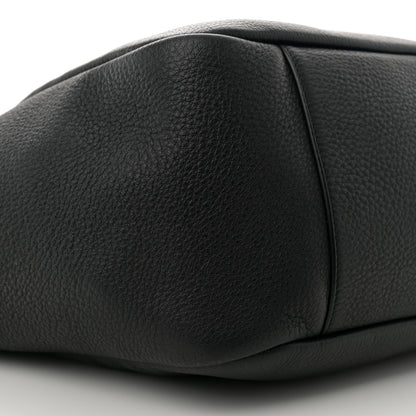 Saint Laurent Grained Deerskin Bea Tote Black 8 of 11