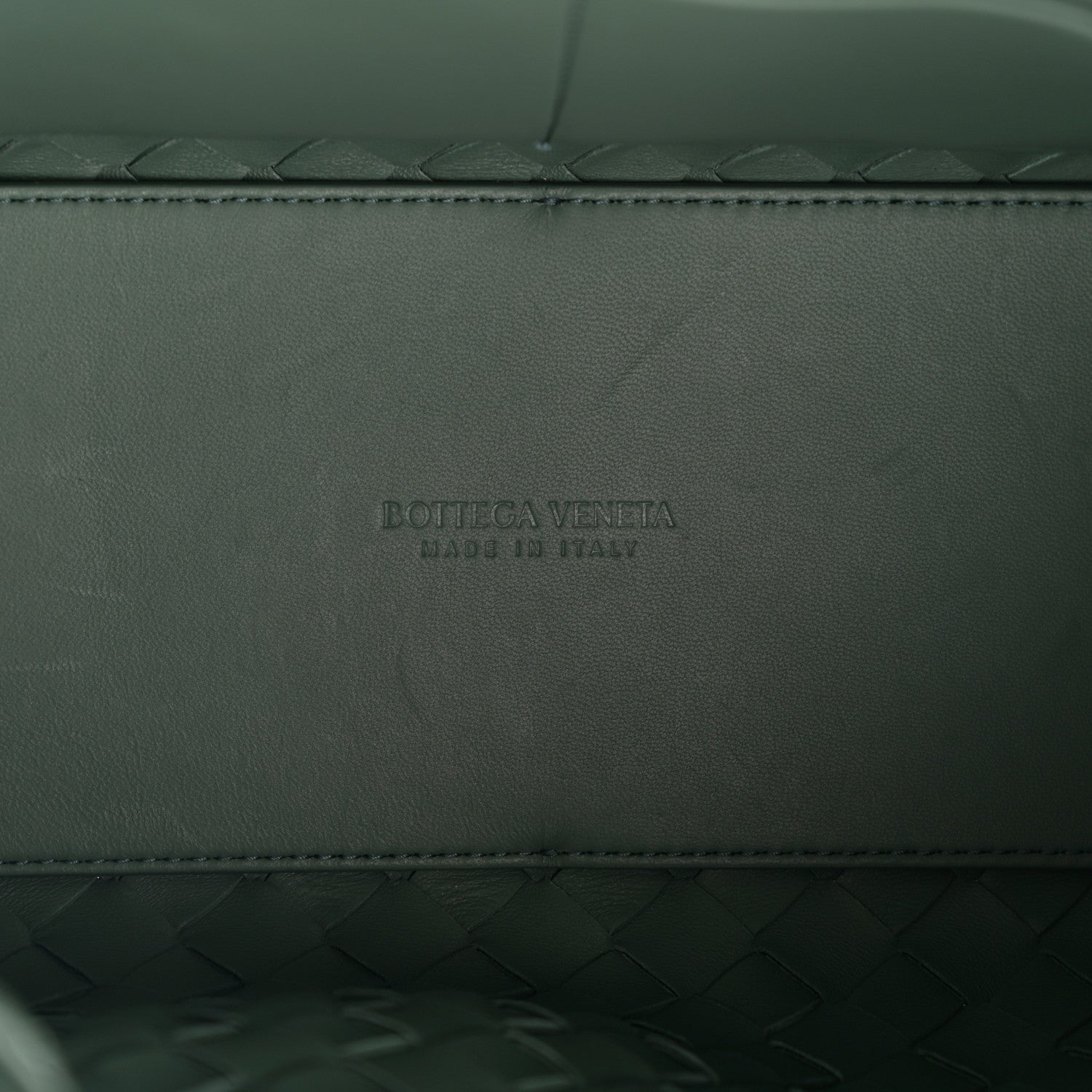 Bottega Veneta Nappa Intrecciato Medium Andiamo Shoulder Bag Aloe 5 of 9