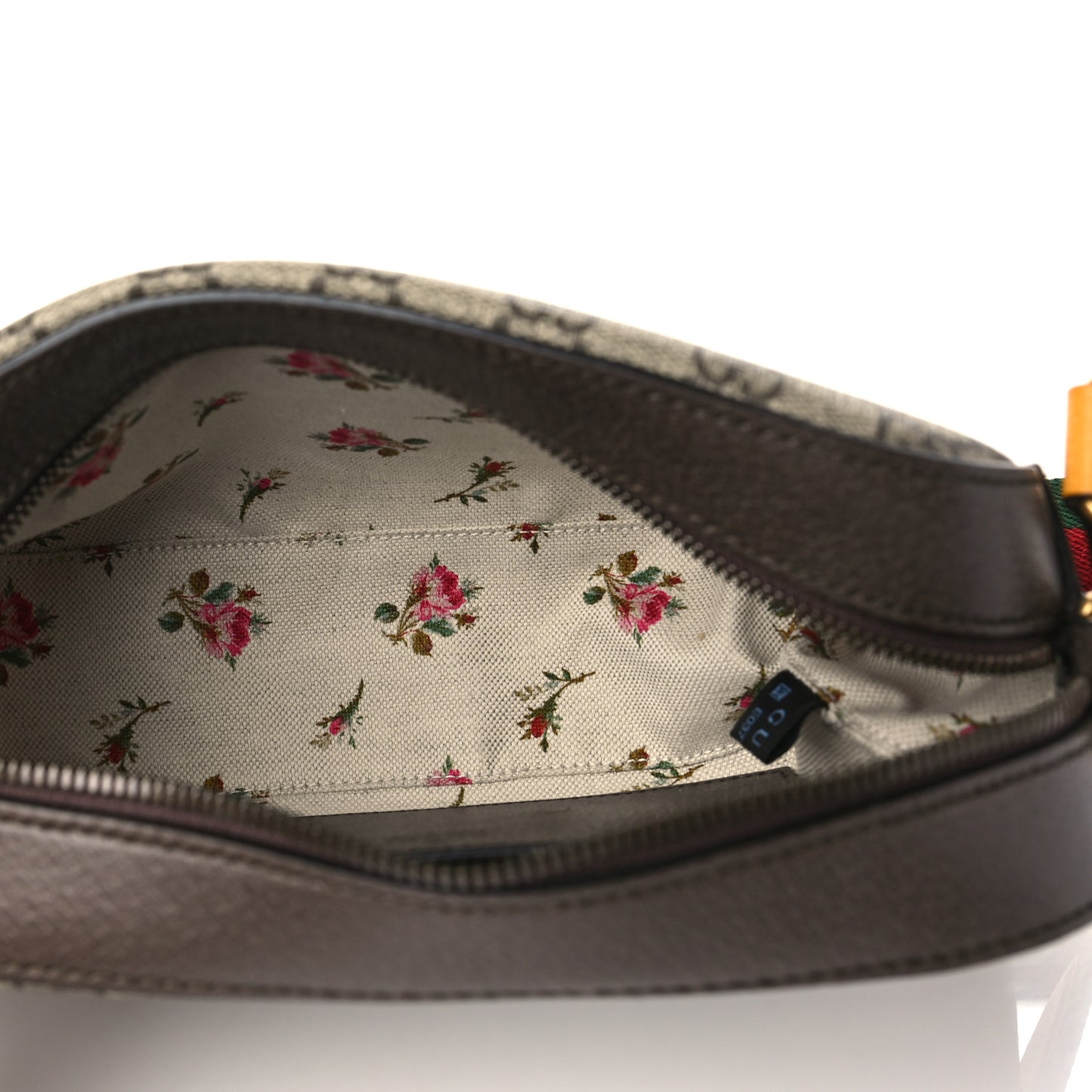 GG Supreme Monogram Web Neo Vintage Shoulder Bag Beige New Acero Crop