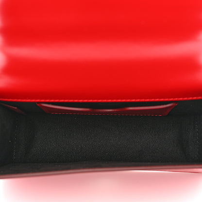 Alexander McQueen Calfskin Sculptural Knuckle Crossbody Red 5 of 10