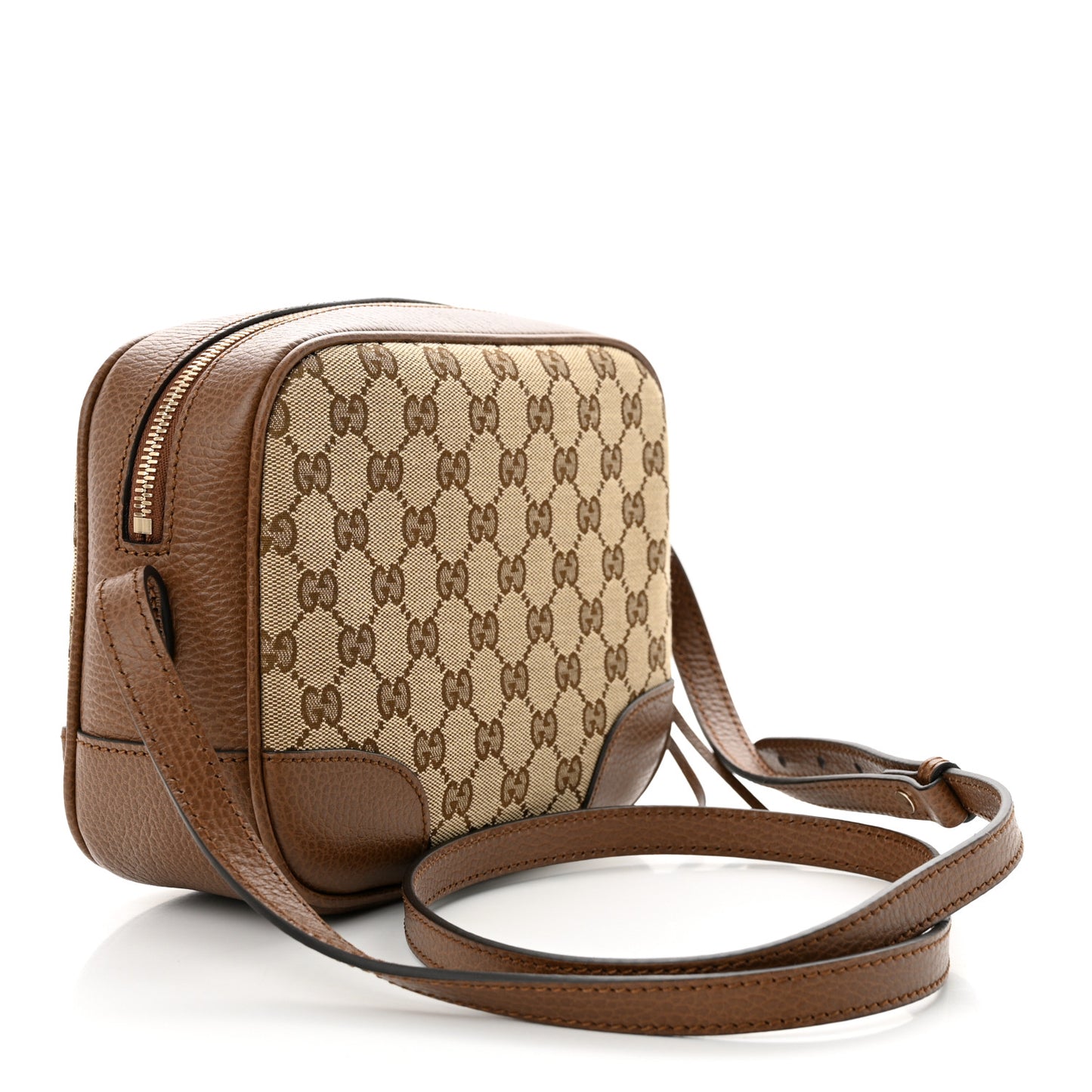 Monogram Mini Bree Messenger Bag Beige Tabacco