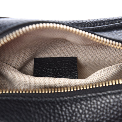 Gucci Pebbled Calfskin Small Soho Disco Bag Black 6 of 9