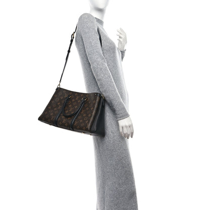 Louis Vuitton Monogram Soufflot MM Black 3 of 9