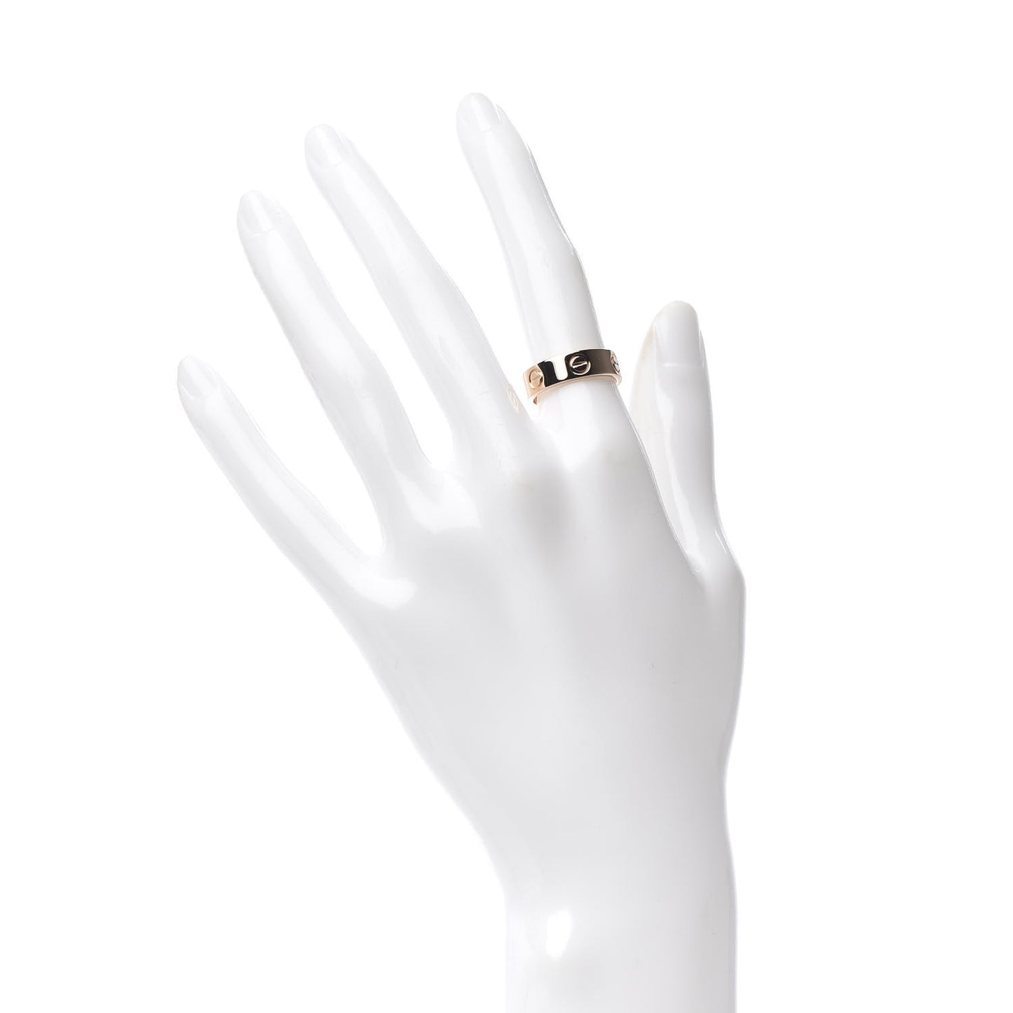 18K Pink Gold 5.5mm LOVE Ring 51 5.75