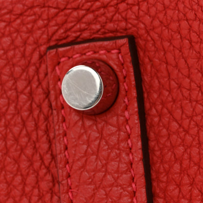 Hermes Togo BIRKIN 35 Rouge Casaque 11 of 16