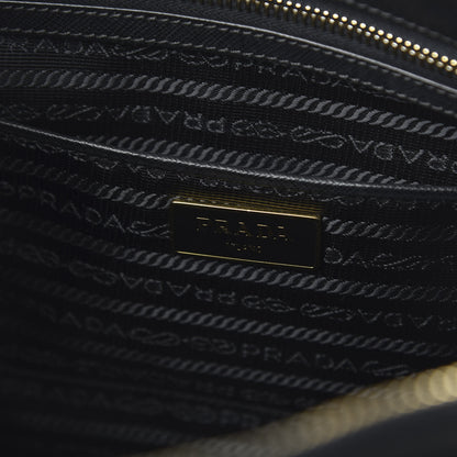 Prada Saffiano Large Galleria Double Zip Tote Black 8 of 9