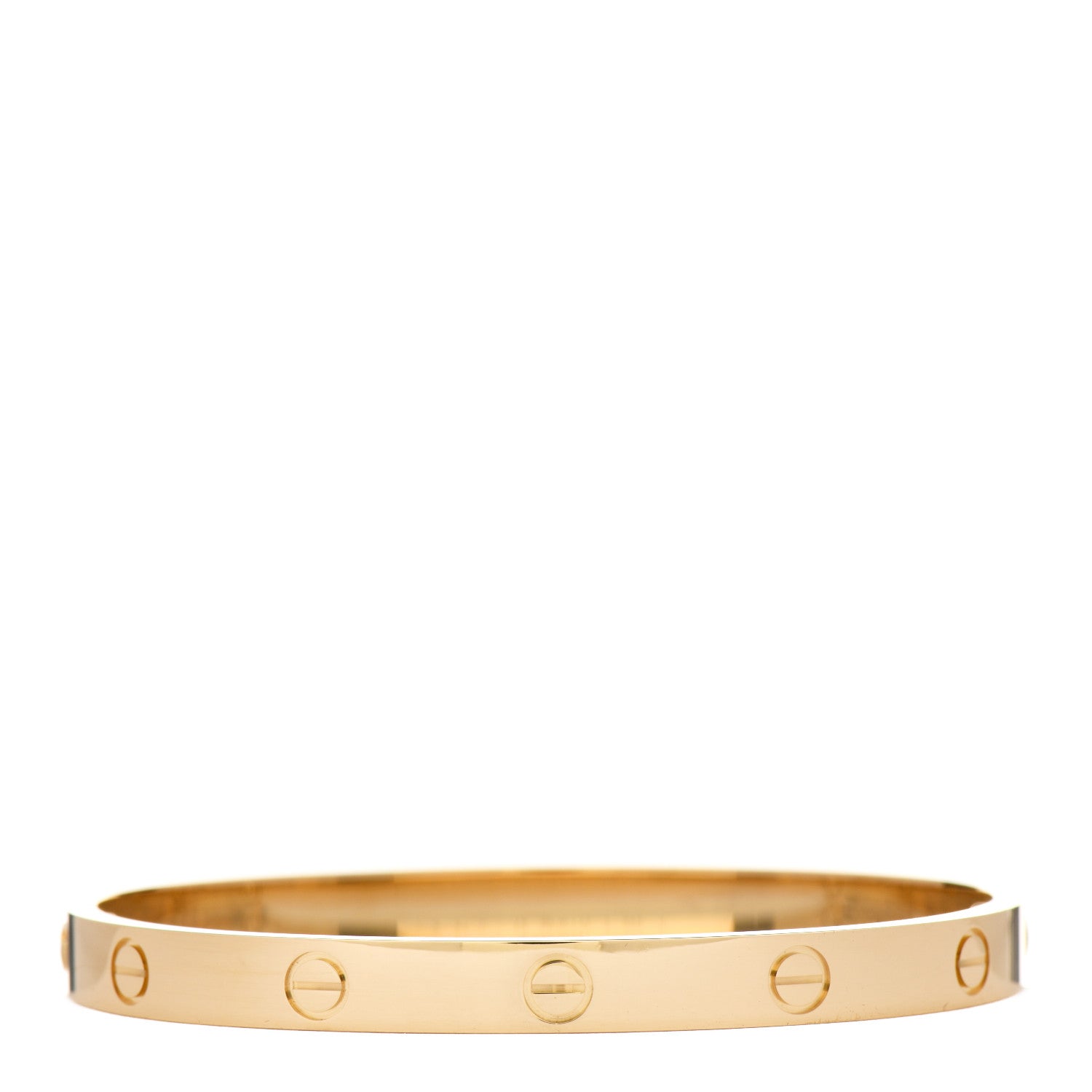 Cartier 18K Yellow Gold LOVE Bracelet 18 2 of 4