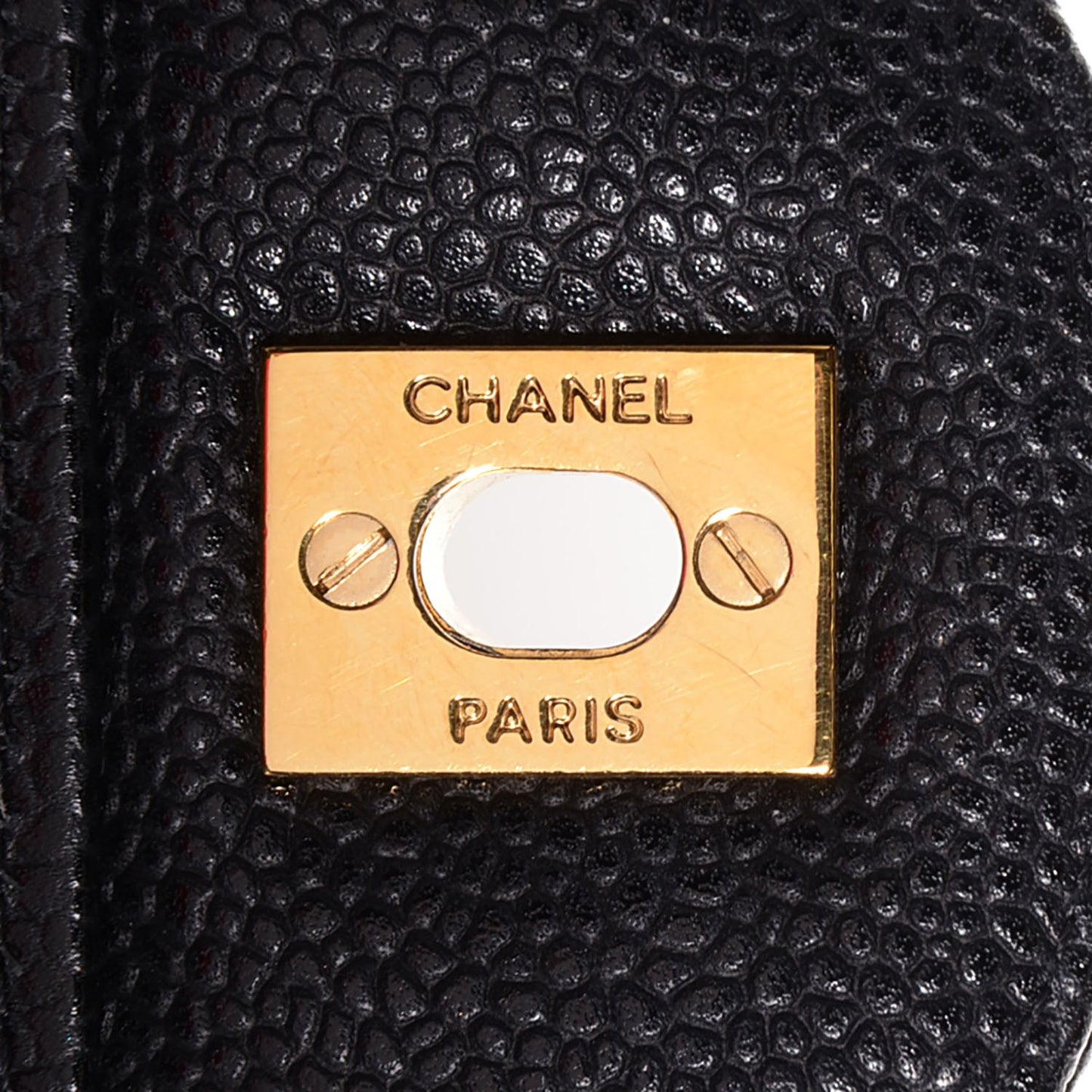 Caviar Quilted Maxi Single Flap Black