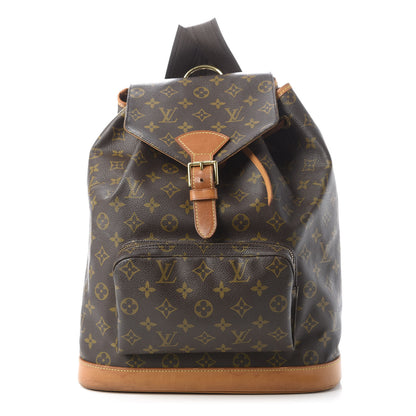 Louis Vuitton Monogram Montsouris GM Backpack 1 of 12