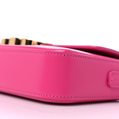 Celine Shiny Calfskin Triomphe Shoulder Bag Fuchsia 9 of 9