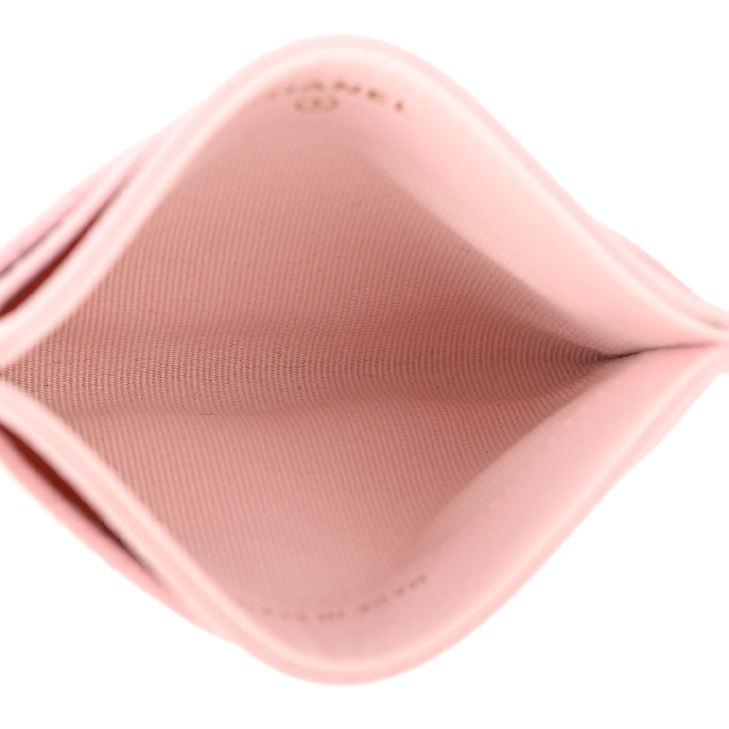 Chanel Caviar Quilted Card Holder Light Pink 5 of 9