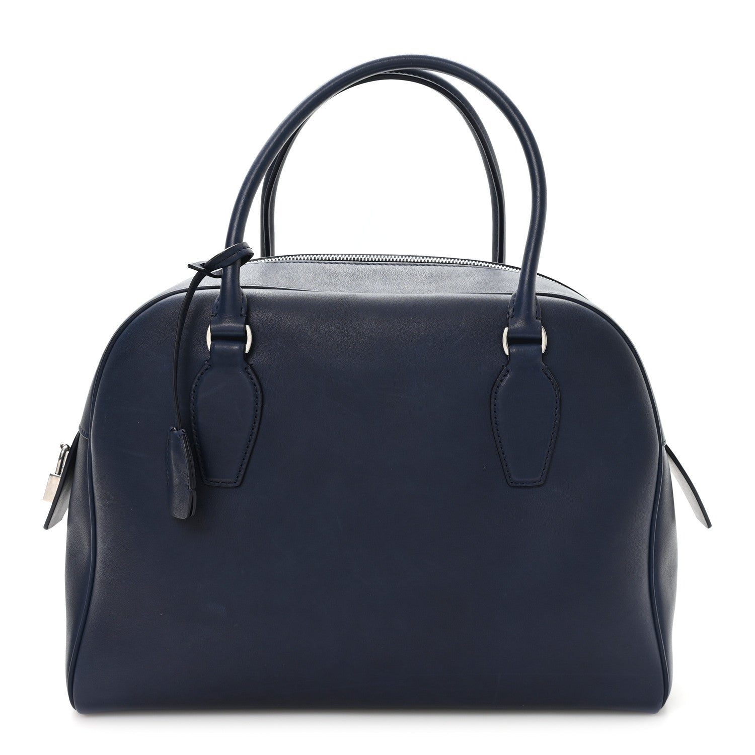 The Row Polished Saddle Calfskin India 12 Blue Nights 7 of 10