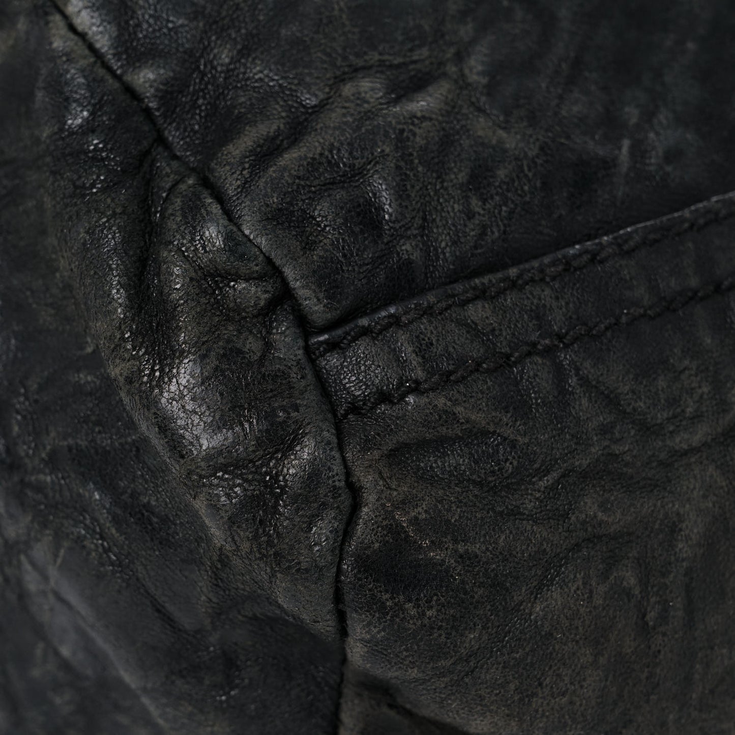 Tumbled Sheepskin Medium Pandora Black