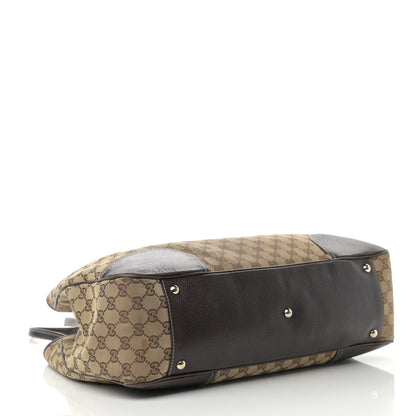 Gucci Monogram Large Princy Tote Dark Brown 4 of 17