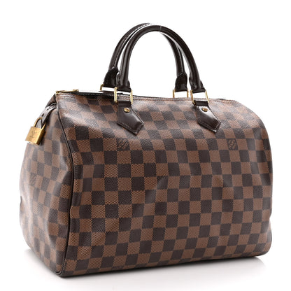 Louis Vuitton Damier Ebene Speedy 30 3 of 11