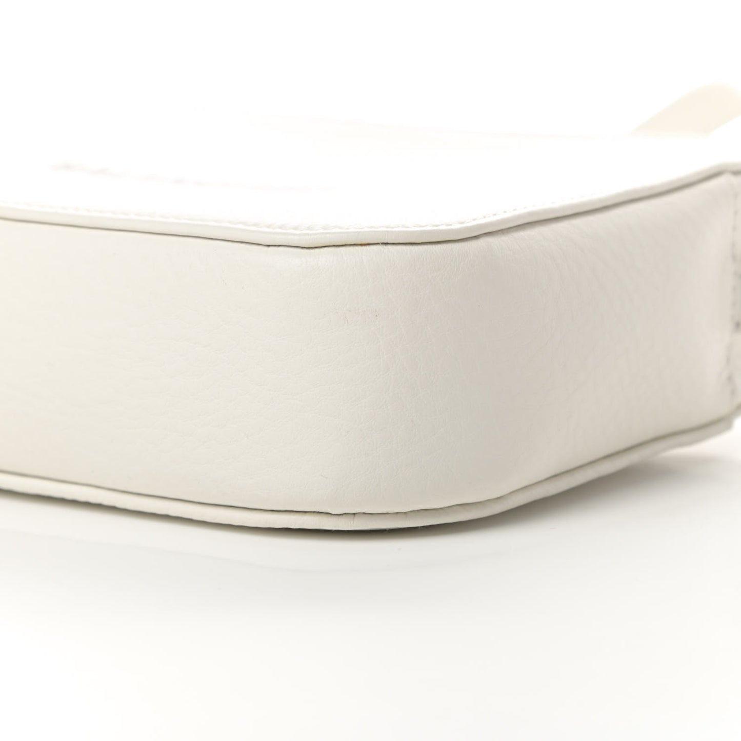 Calfskin Logo S Everyday Camera Bag White
