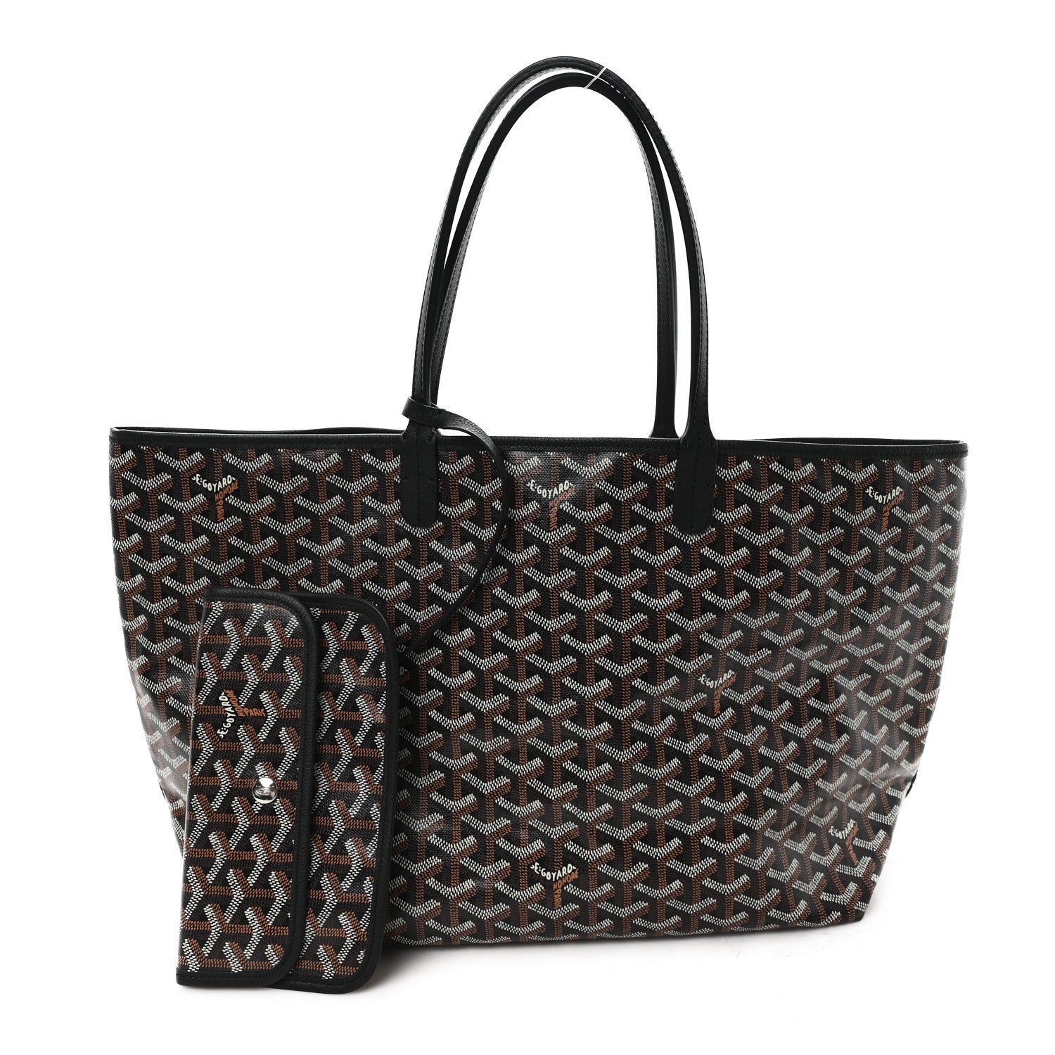 Goyard Goyardine Saint Louis PM Black 2 of 11