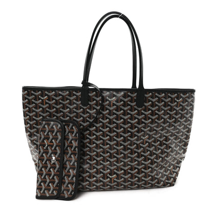 Goyard Goyardine Saint Louis PM Black 2 of 11