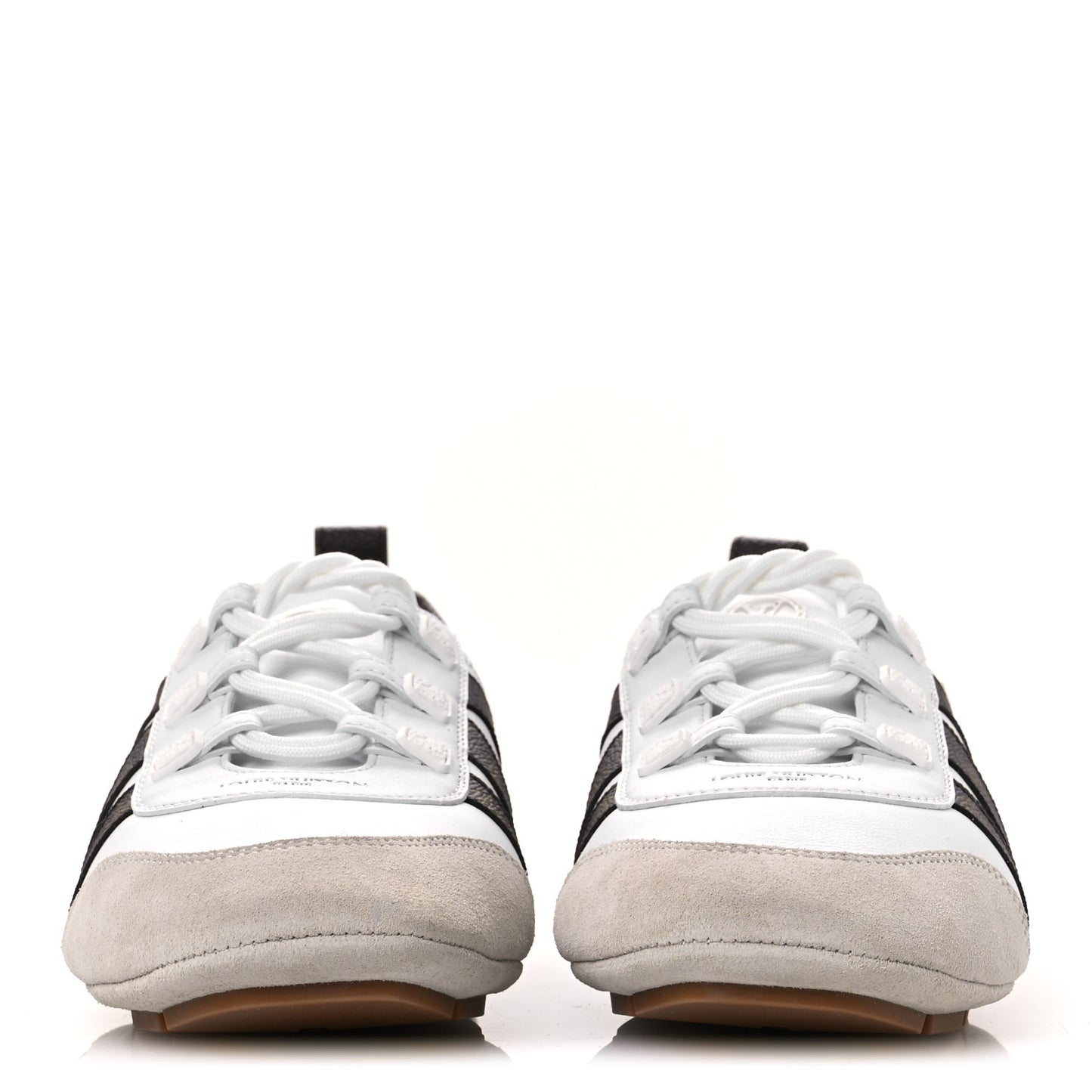 Monogram Calfskin Womens LV Sneakerina 41 White