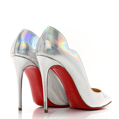 Christian Louboutin Specchio Laser So Kate 120 Pumps 39 Silver 4 of 12